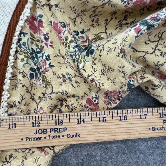 Jodi T California Maxi Dress Size 7 Floral Puff Sleeve Prairie Boho Vintage - Picture 14 of 16